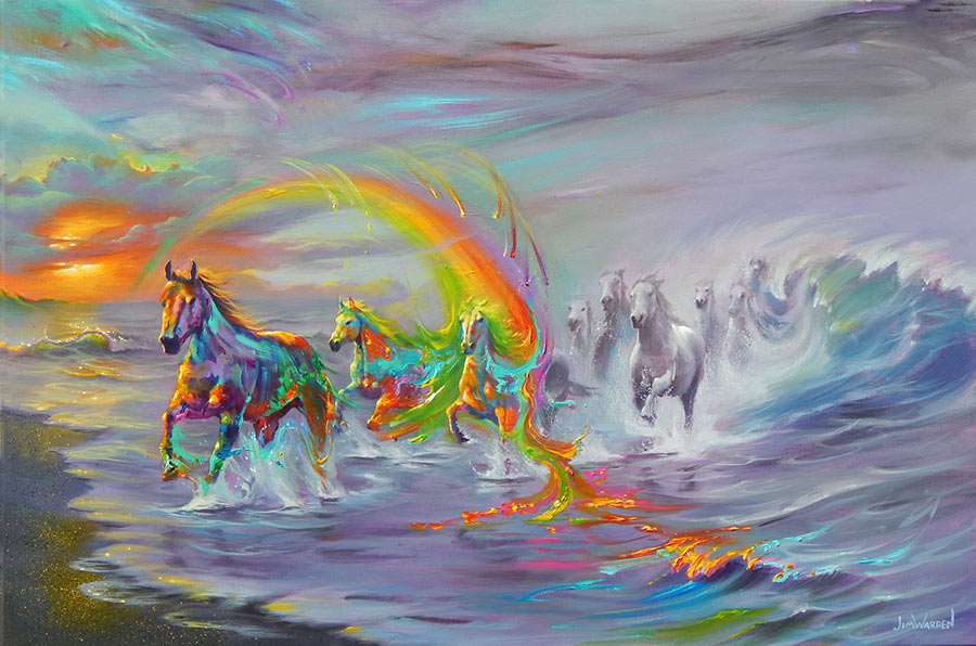 Jim Warren - Painted Horses